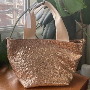 REMI / REID Vegan Rose Gold Handbag Purse NWT